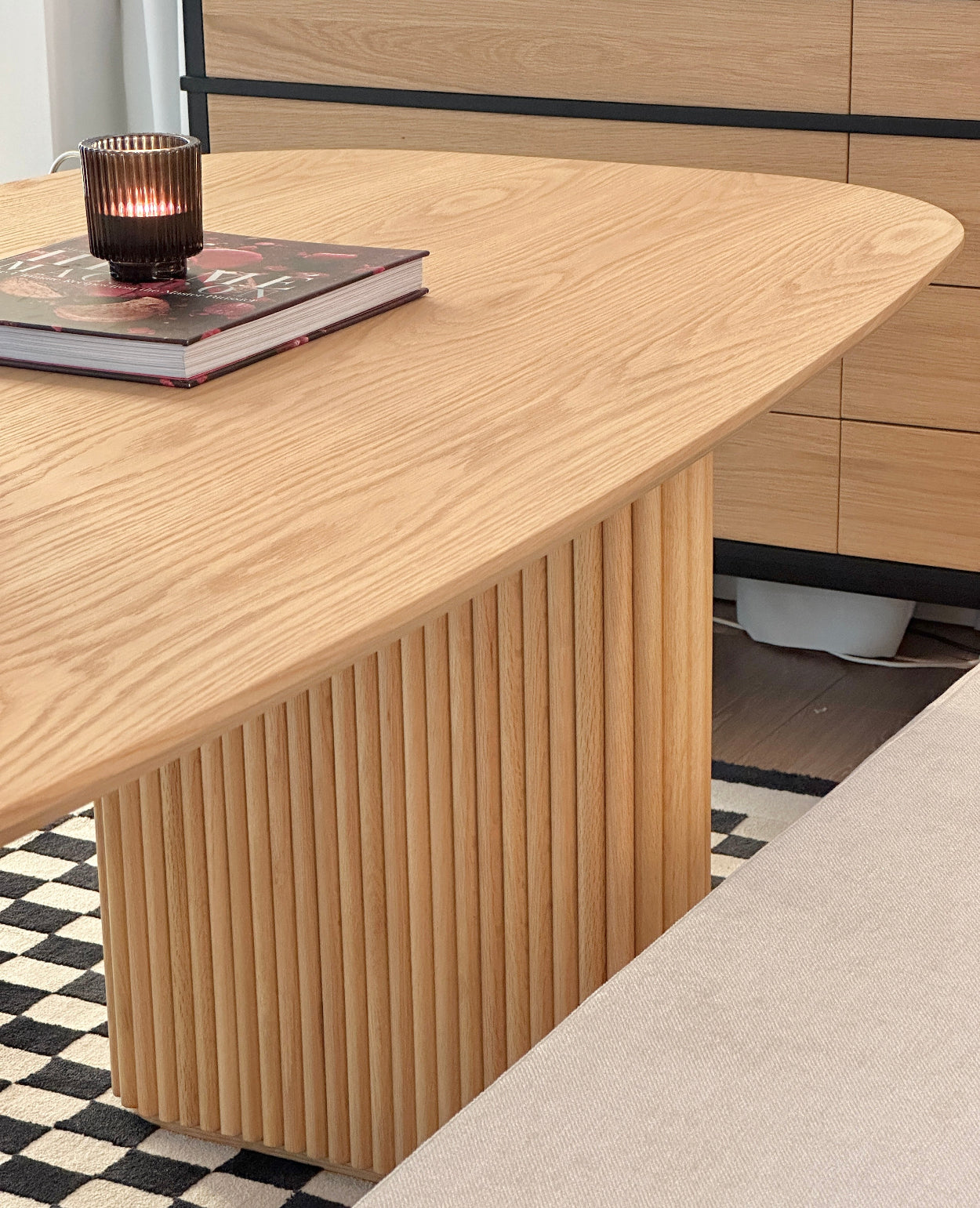 Thierry Dining Table - Natural Timber Top