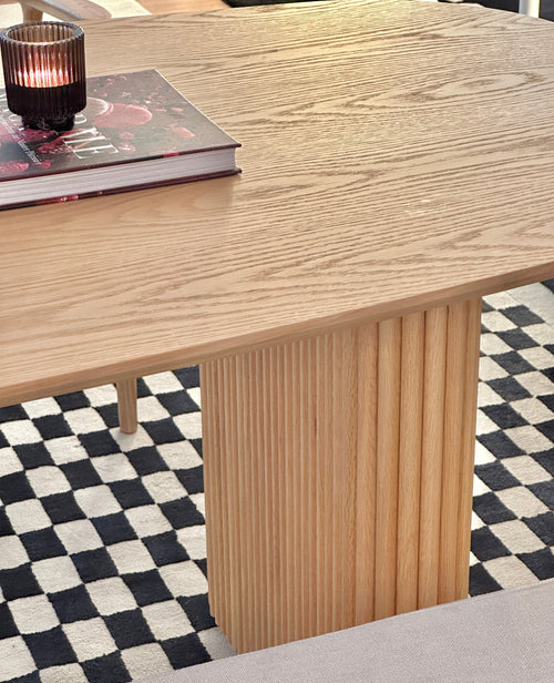 Thierry Dining Table - Natural Timber Top
