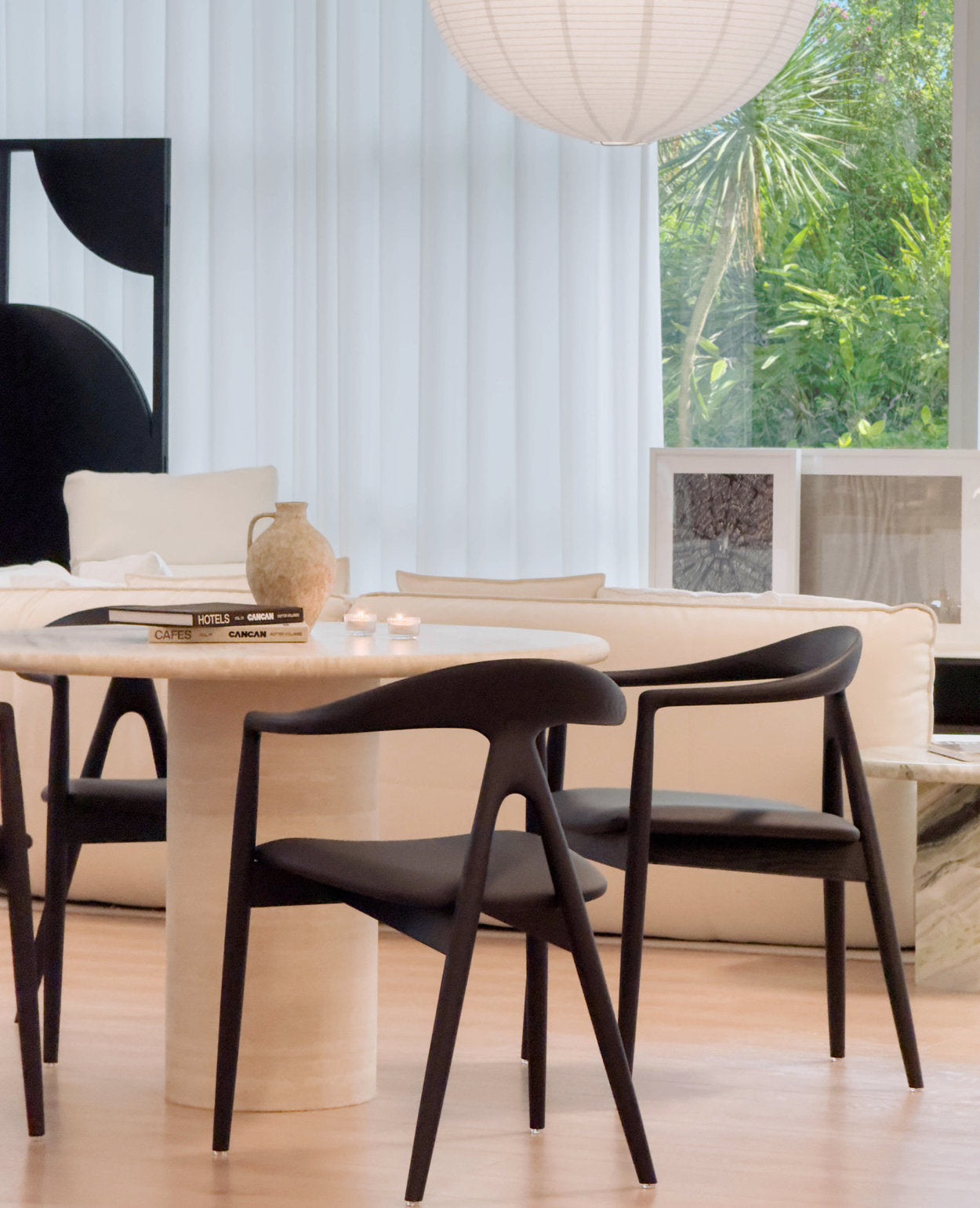 Aeron Dining Chair – Sculpted Solid Ash | CANCAN Exclusive