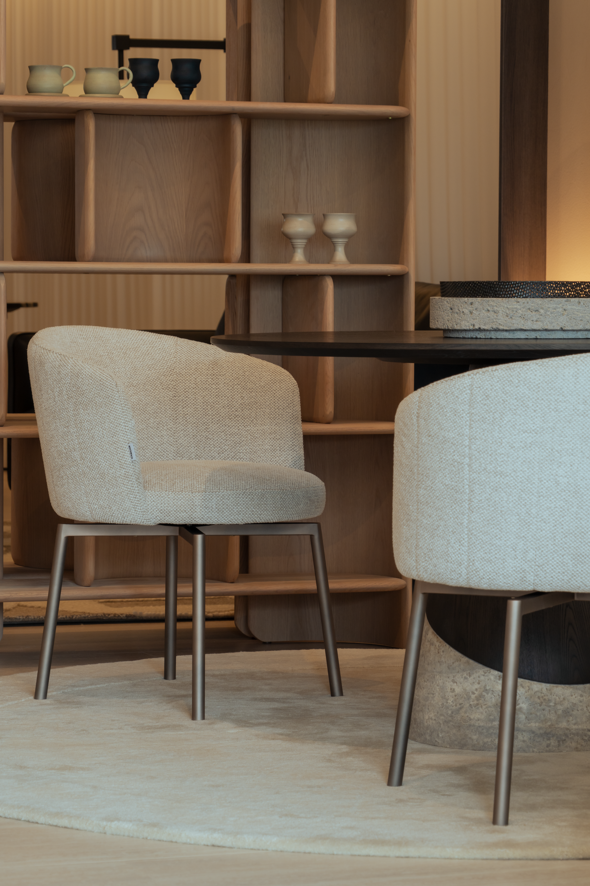 Almelo Swivel Dining Chair