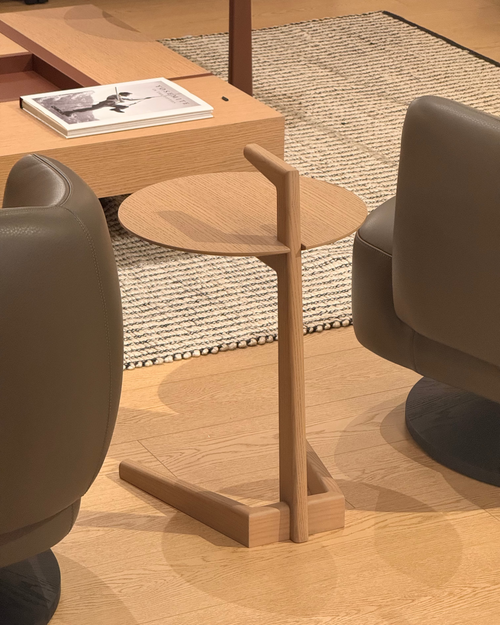 Apollo Side Table - Whitewash