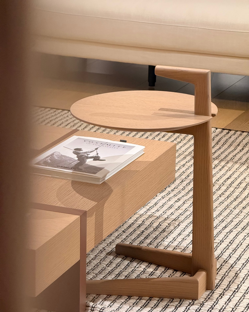 Apollo Side Table - Whitewash