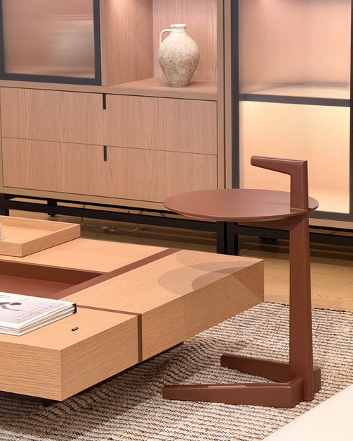 Apollo Side Table – Clay Ember