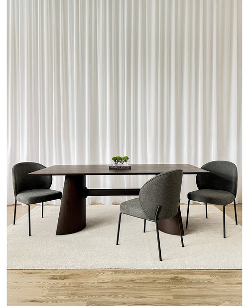 Bondi Dining Chair - Black Frame