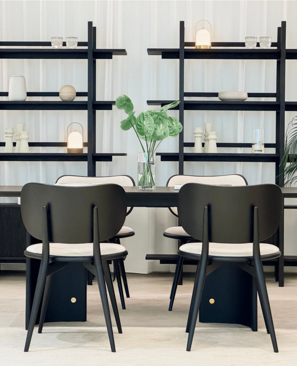 Brahm Dining Table - Black