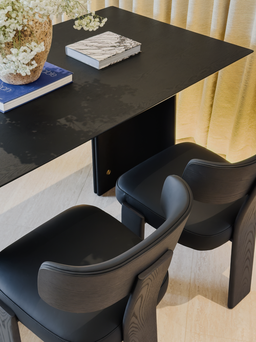 Brahm Dining Table - Black