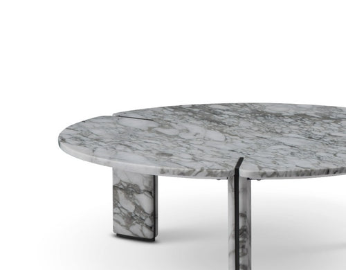 Pantheon Coffee Table - White Arabescato