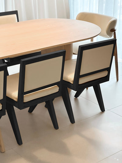 Hendricks Dining Chair (Black Frame) - Set of 4
