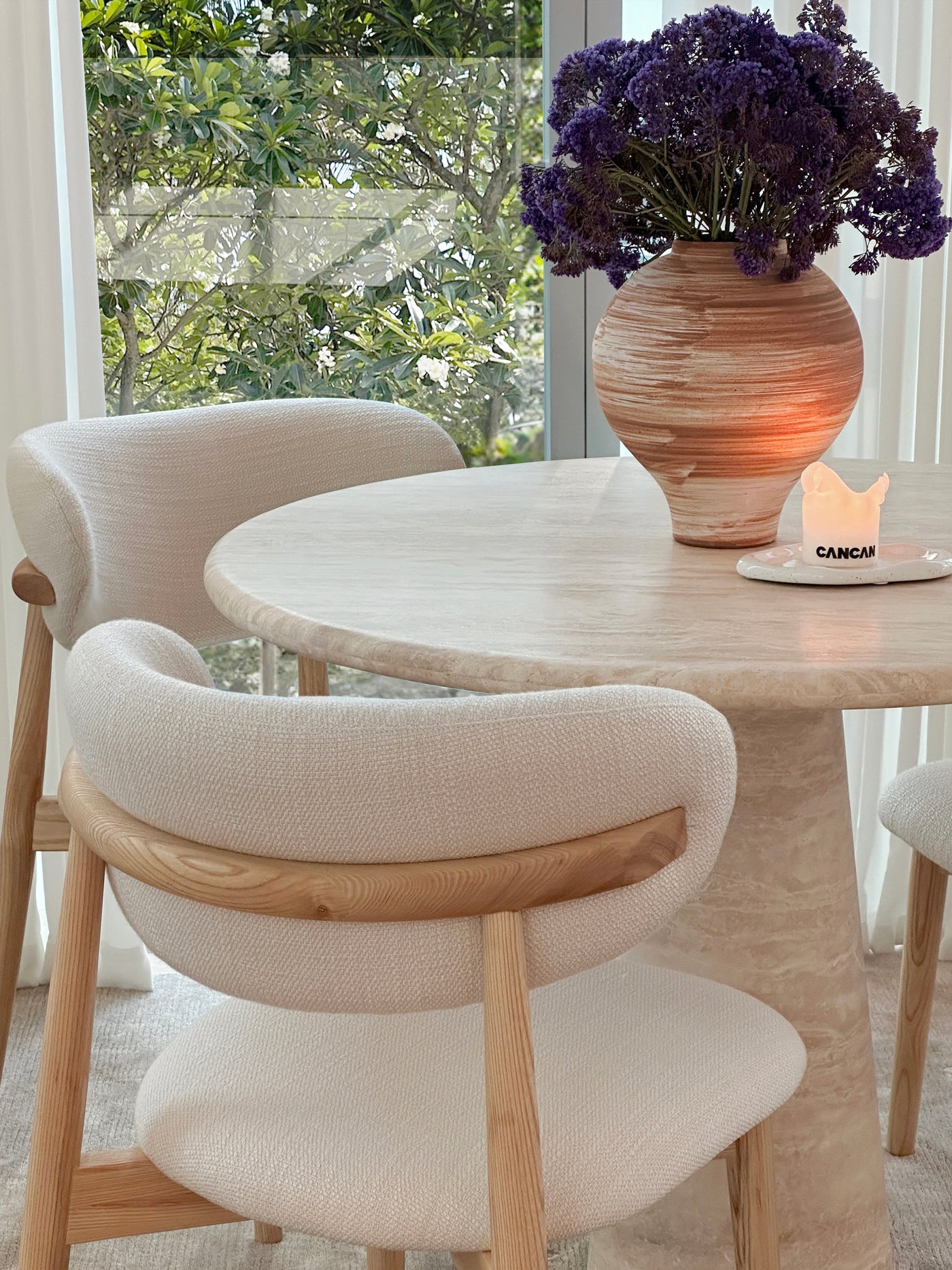 Piper Dining Chair (Natural Frame)