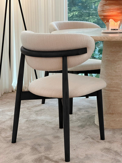 Piper Dining Chair (Black Frame)
