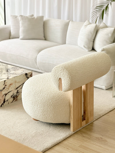 Marshall Boucle Lounge Chair - Set of 2