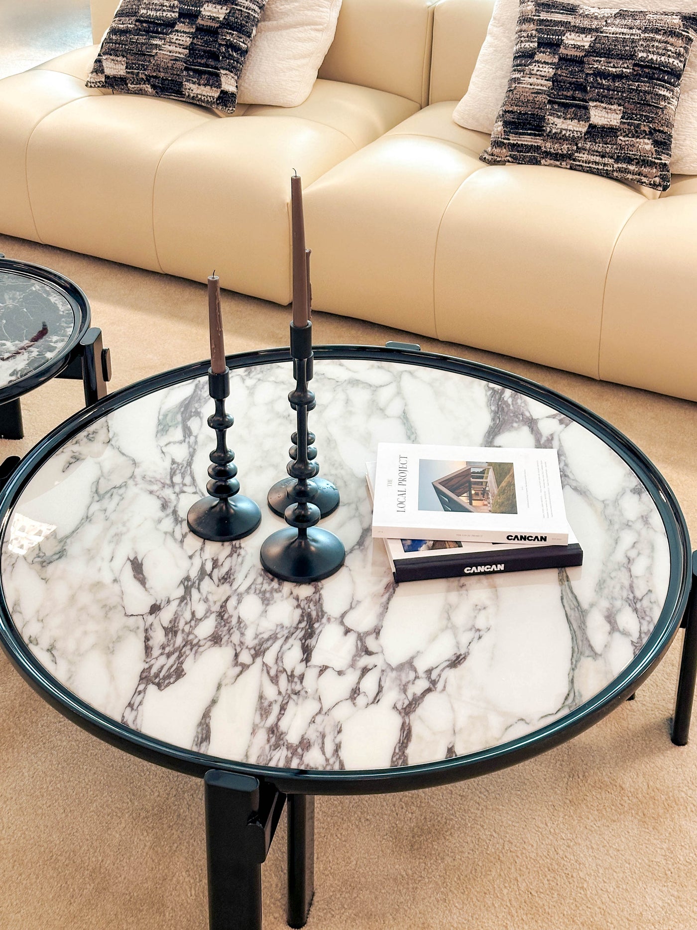 Mason Natural Marble Coffee Table