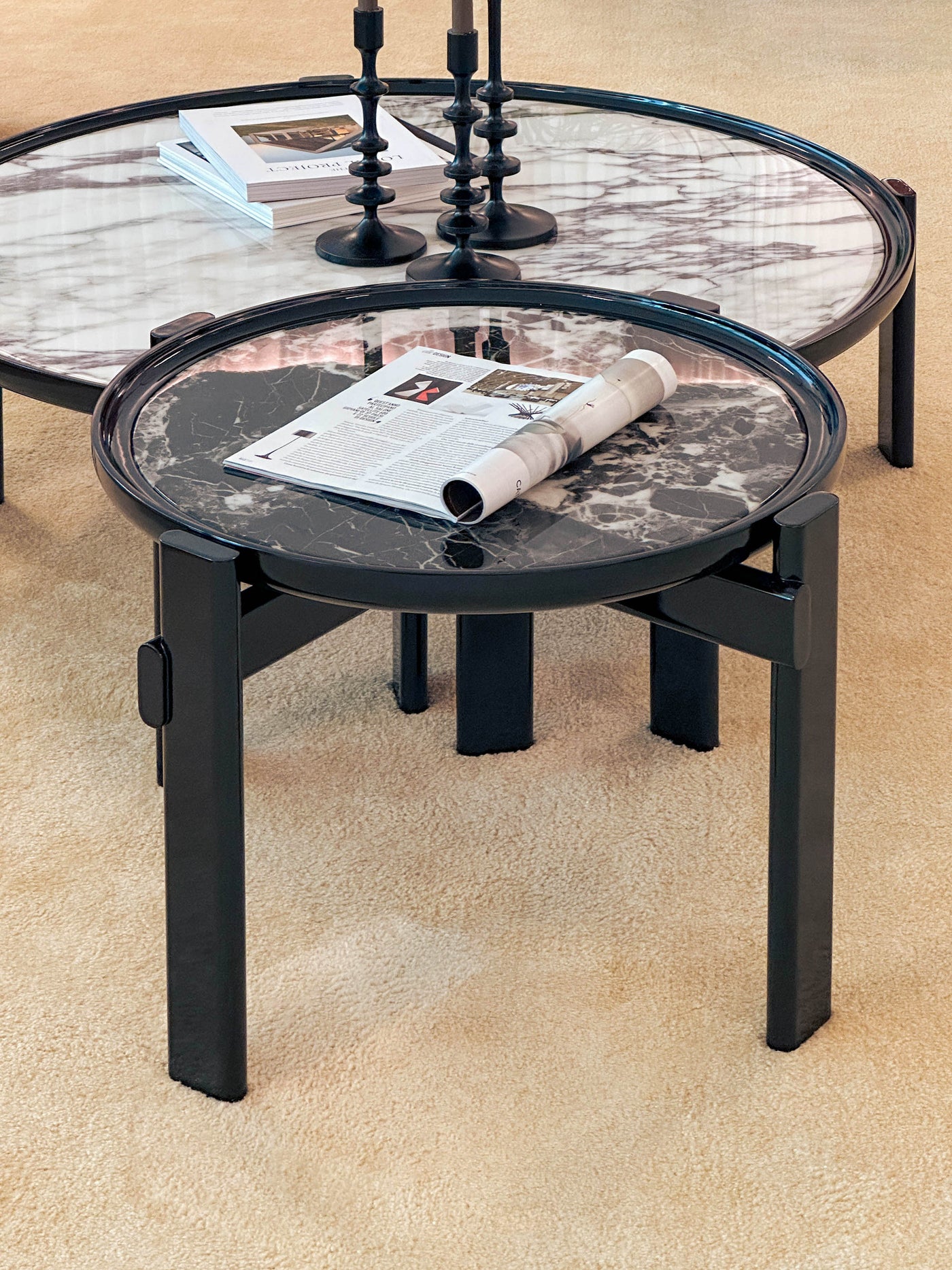 Mason Natural Marble Coffee Table