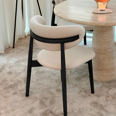 Piper Dining Chair (Black Frame)