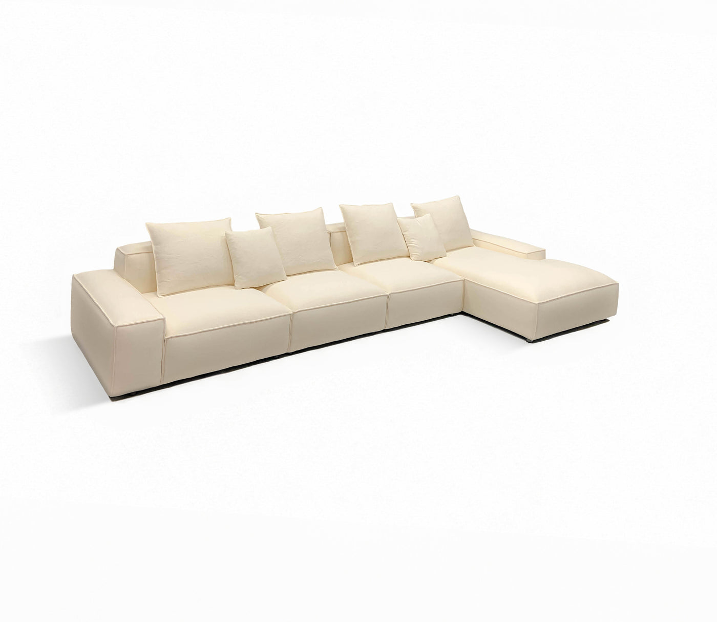 Hara Right Arm Chaise Sofa Module