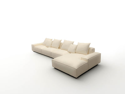 Hara Right Arm Chaise Sofa Module