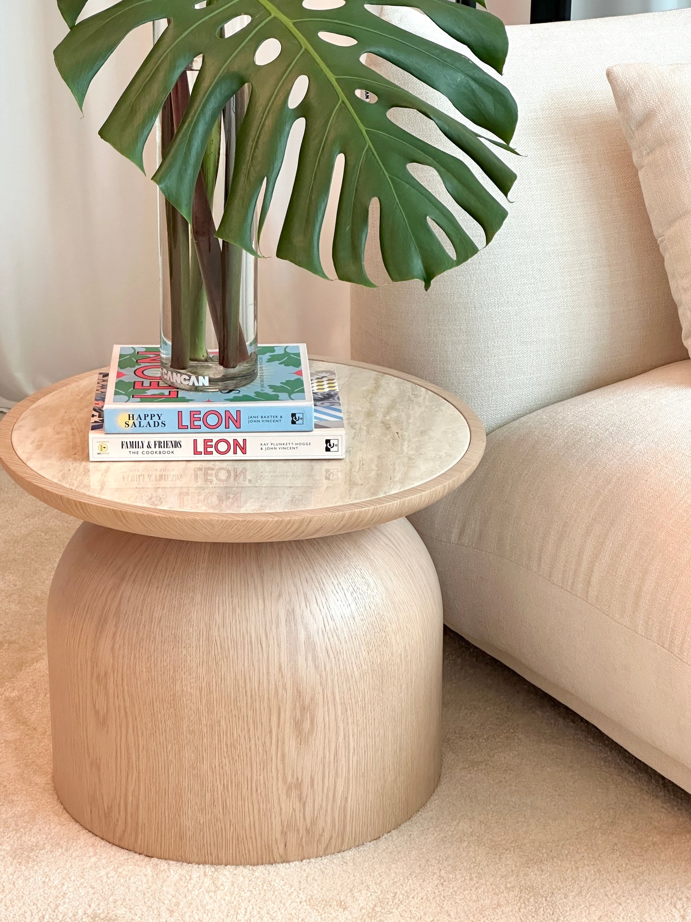 Flintor Travertine Coffee Table