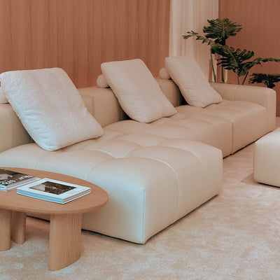 Mondrian Modular Sofa in premium 100% genuine leather