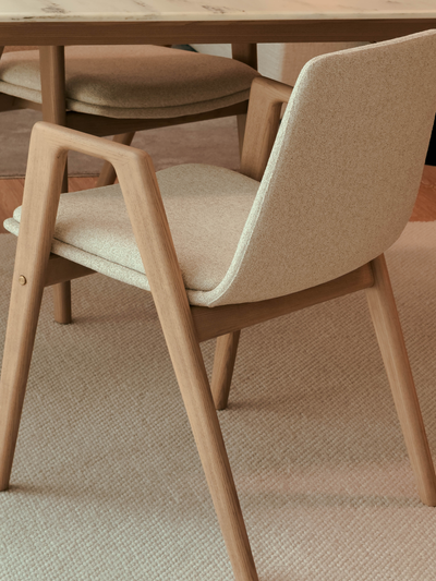 CONNOR DINING CHAIR ( WITH ARMREST)