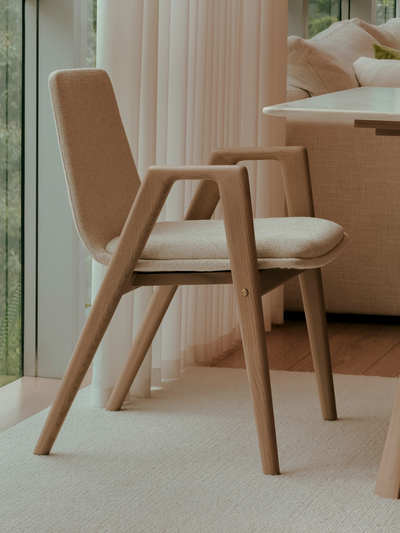 CONNOR DINING CHAIR ( WITH ARMREST)