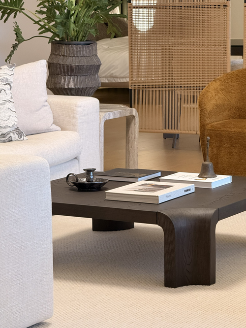 Cascade Coffee Table - Elm Wood
