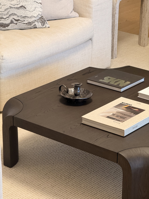 Cascade Coffee Table - Elm Wood