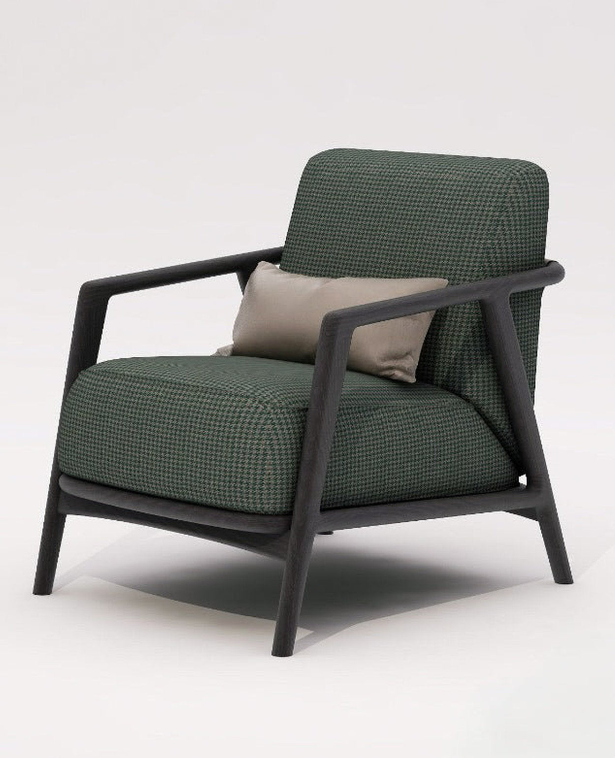 [NEW] Connor Lounge Chair - Black Frame