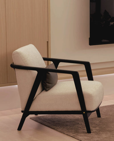 [NEW] Connor Lounge Chair - Black Frame