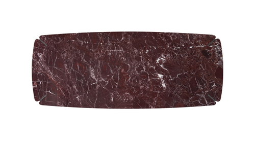 Pantheon Dining Table - Rosso Levanto
