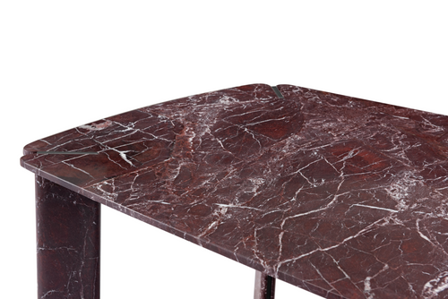 Pantheon Dining Table - Rosso Levanto