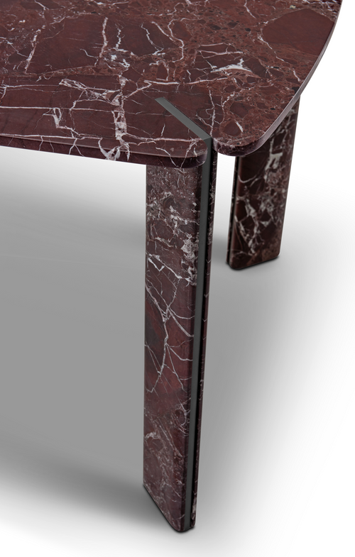 Pantheon Dining Table - Rosso Levanto