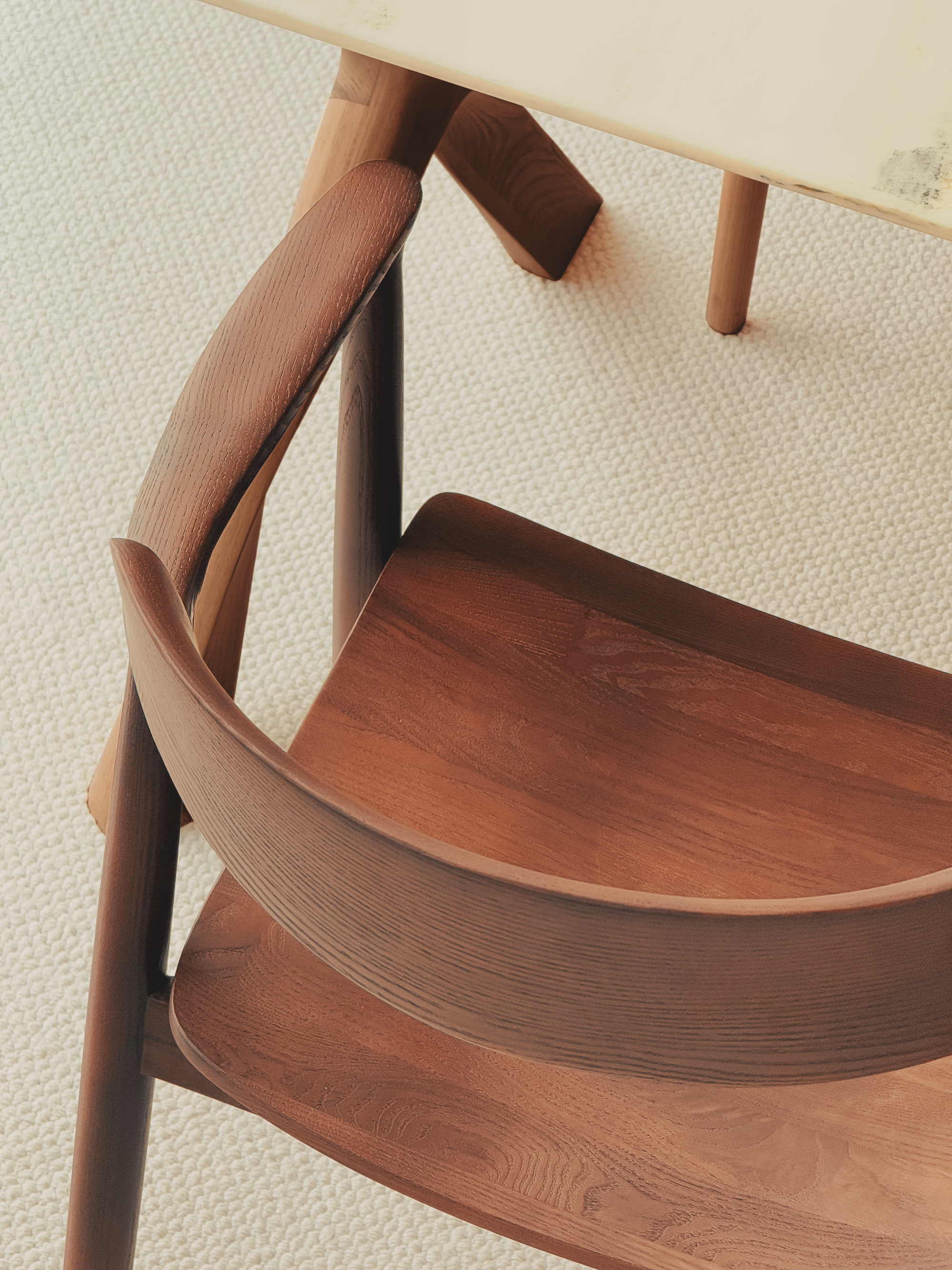 Danielle[PLUS+] Dining Chair - Timber Seat Edition