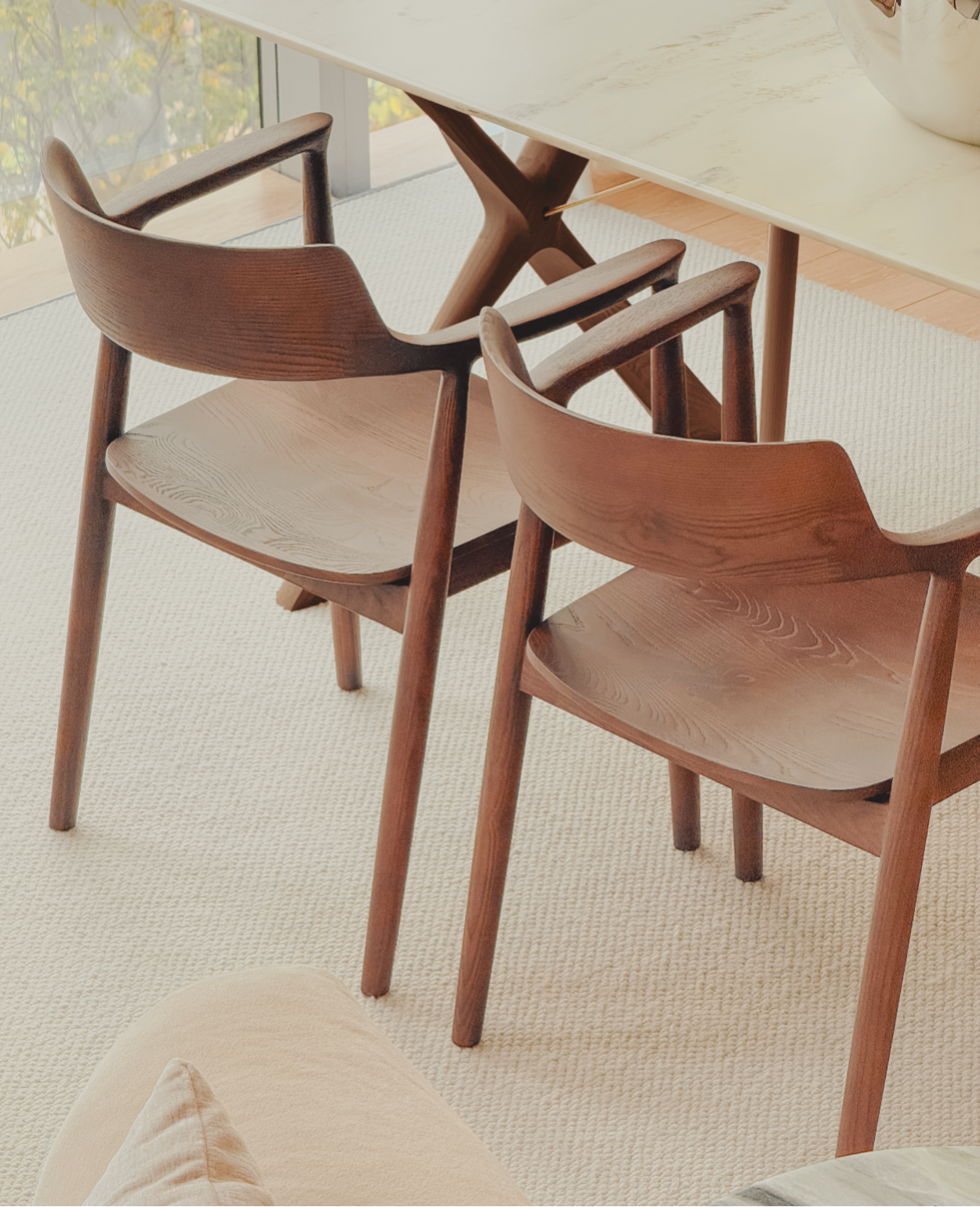 Danielle[PLUS+] Dining Chair - Timber Seat Edition