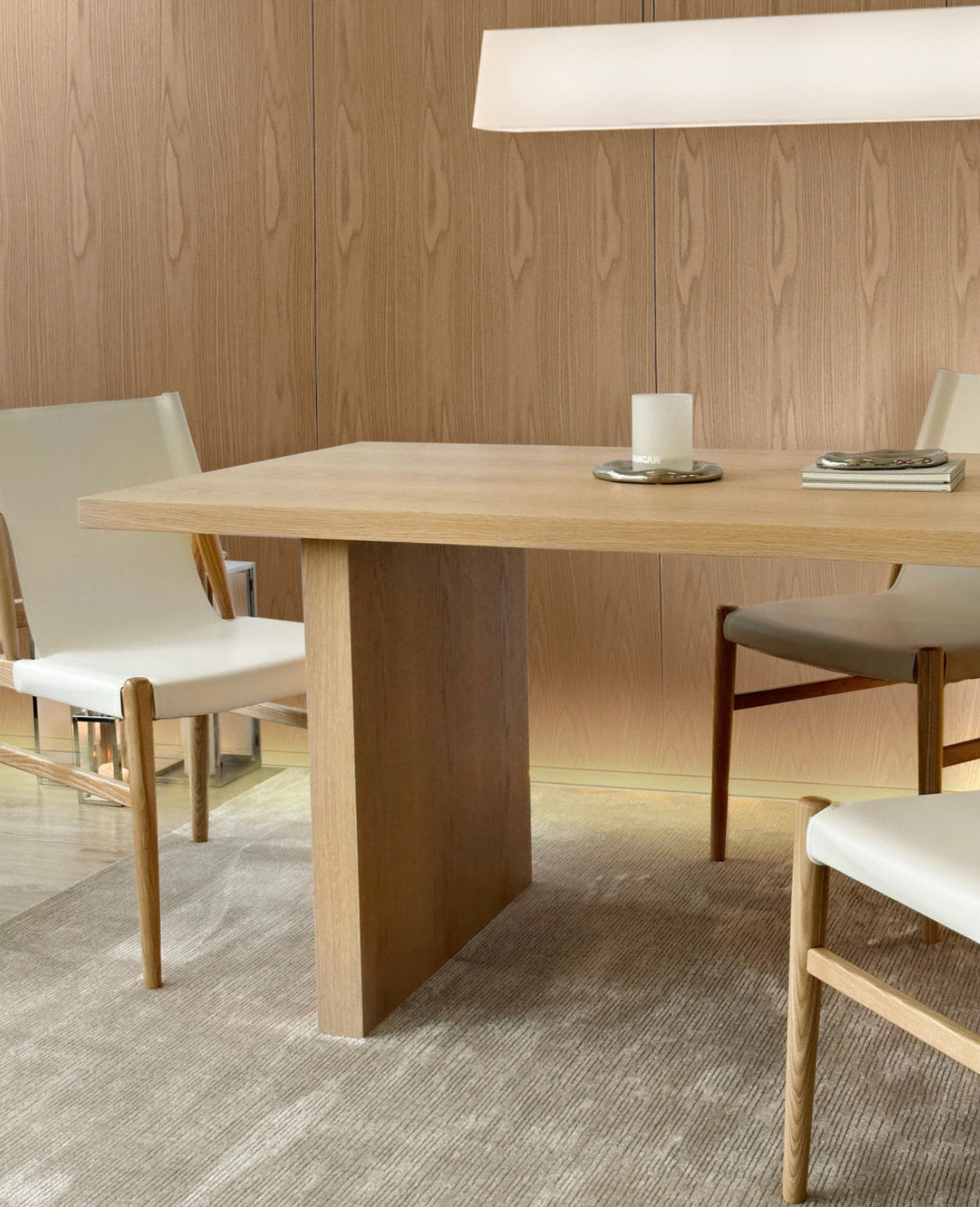 Edison Dining Table - Whitewash