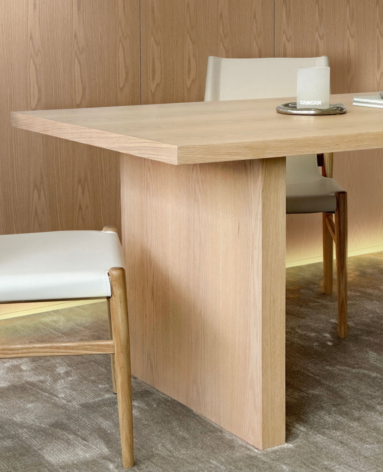 Edison Dining Table - Whitewash