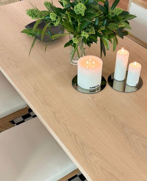 Edison Dining Table - Whitewash