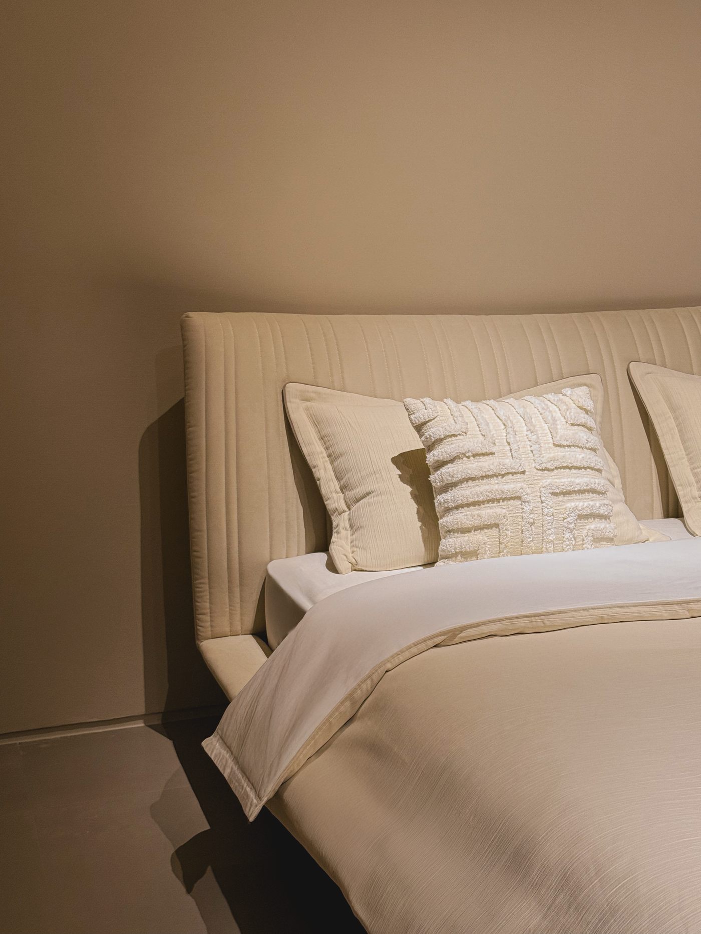 Modern Floating Bed with Hidden Legs – Fenton Bed Frame