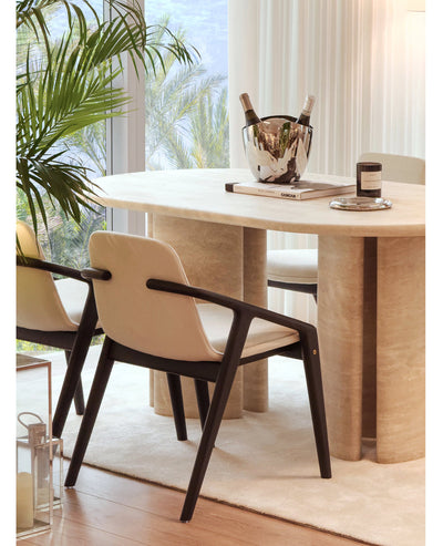 [NEW] Ford Travertine Dining Table