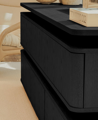 [NEW] Forma Sideboard – Floating Wood Storage