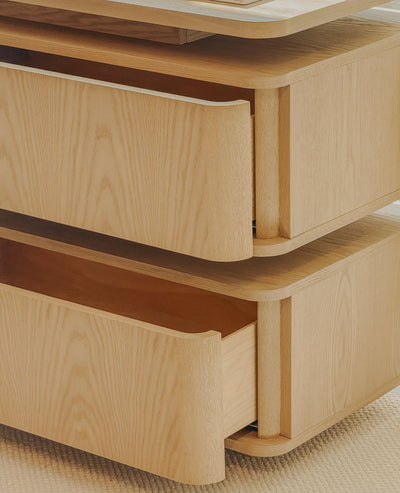 [NEW] Forma Sideboard – Floating Wood Storage
