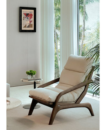 [NEW] Frenke Lounge Chair - Walnut Frame
