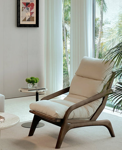 [NEW] Frenke Lounge Chair - Walnut Frame