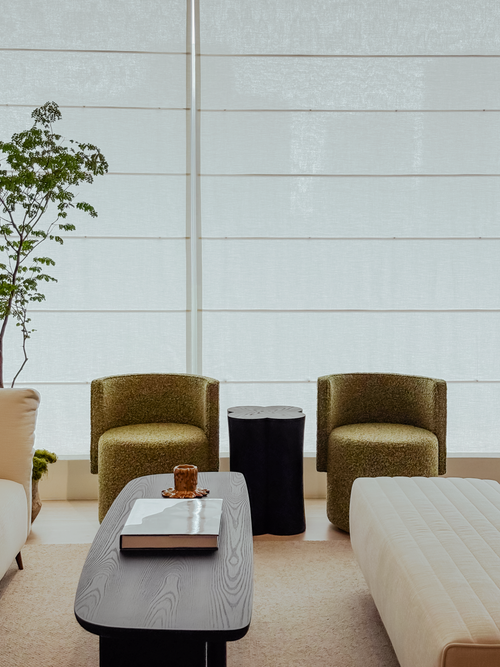 Layton Coffee Table - Black Oak