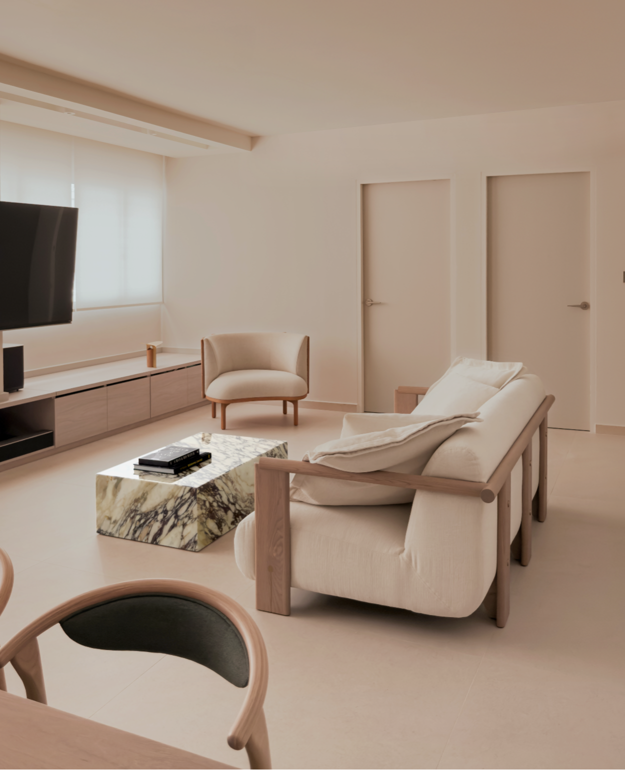 Henrik Sofa (Whitewash)