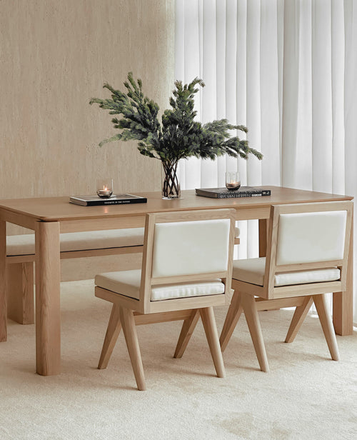 Hendricks Dining Chair - Whitewash