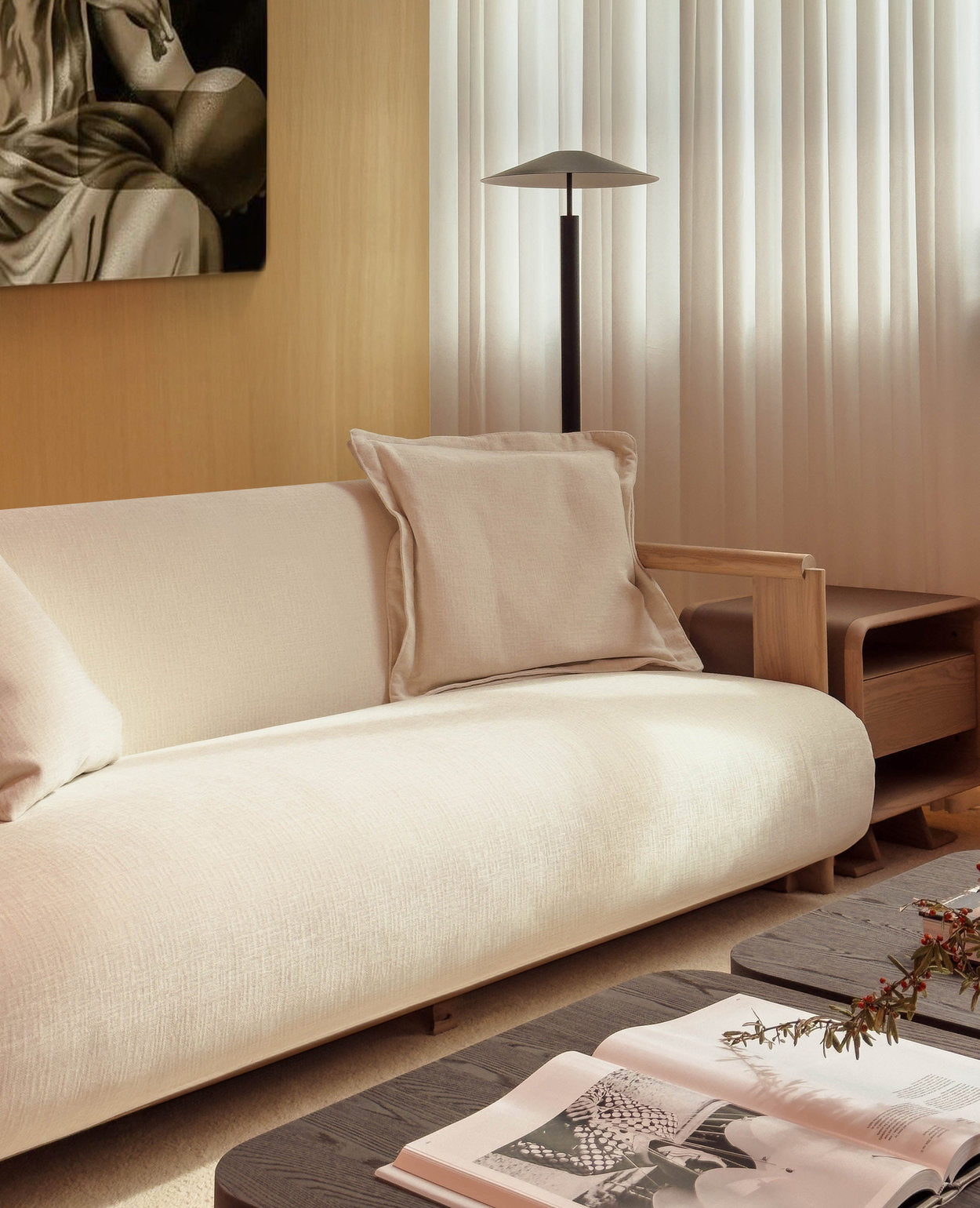[NEW] Henrik Sofa (Whitewash)