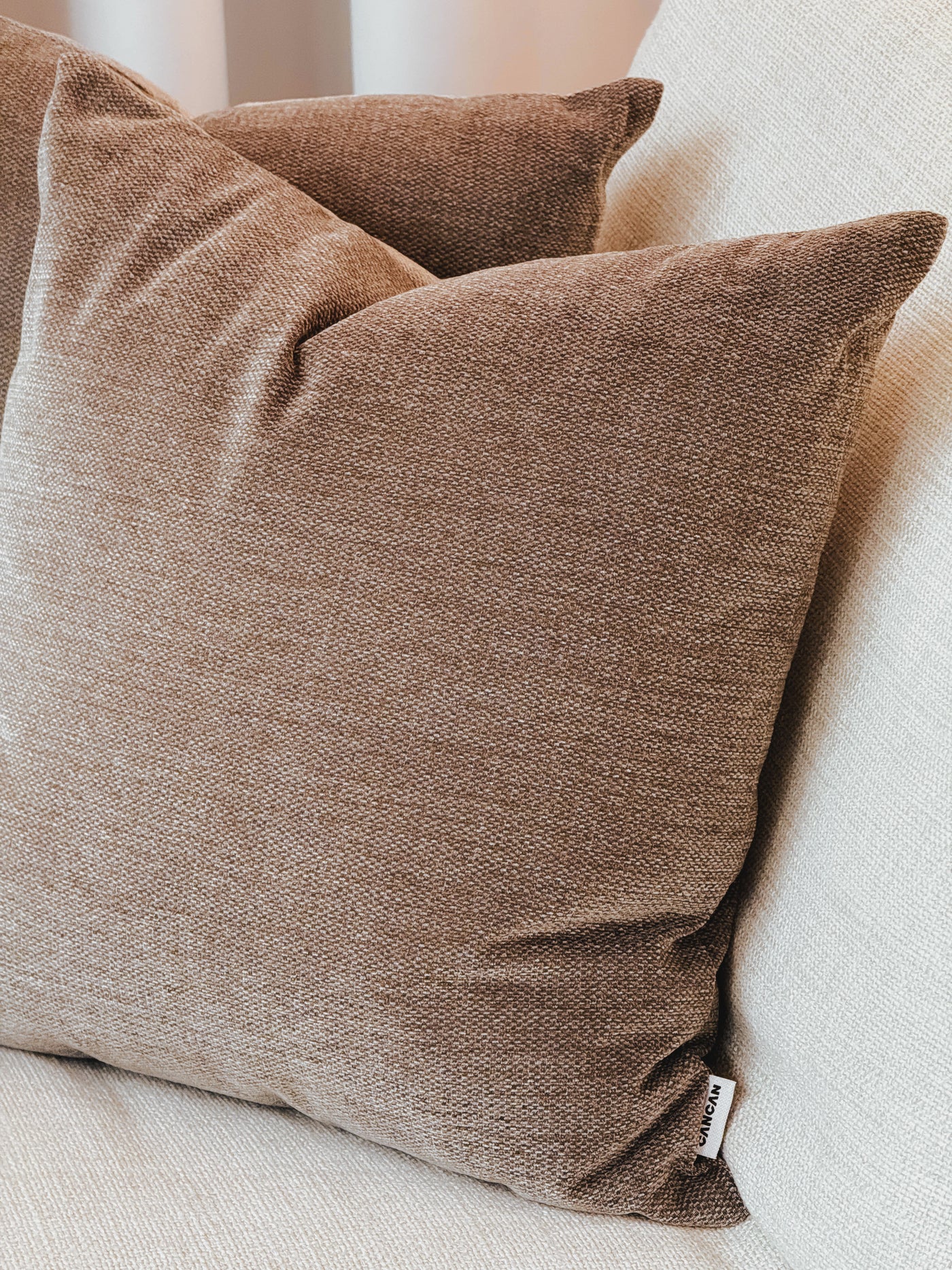 Ami Throw Cushion - Espresso