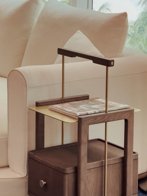 Porter Side Table - Walnut