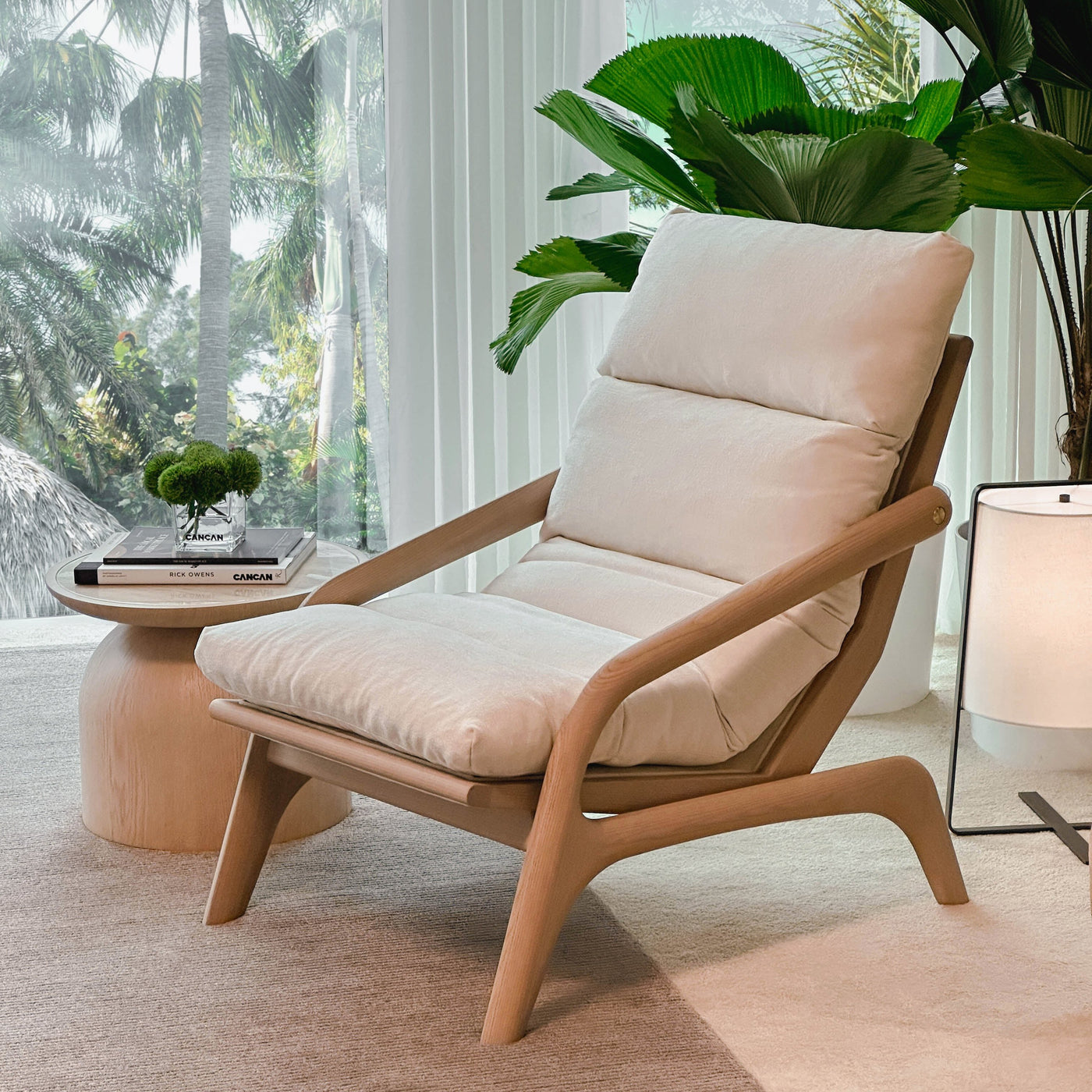 Frenke Lounge Chair Walnut