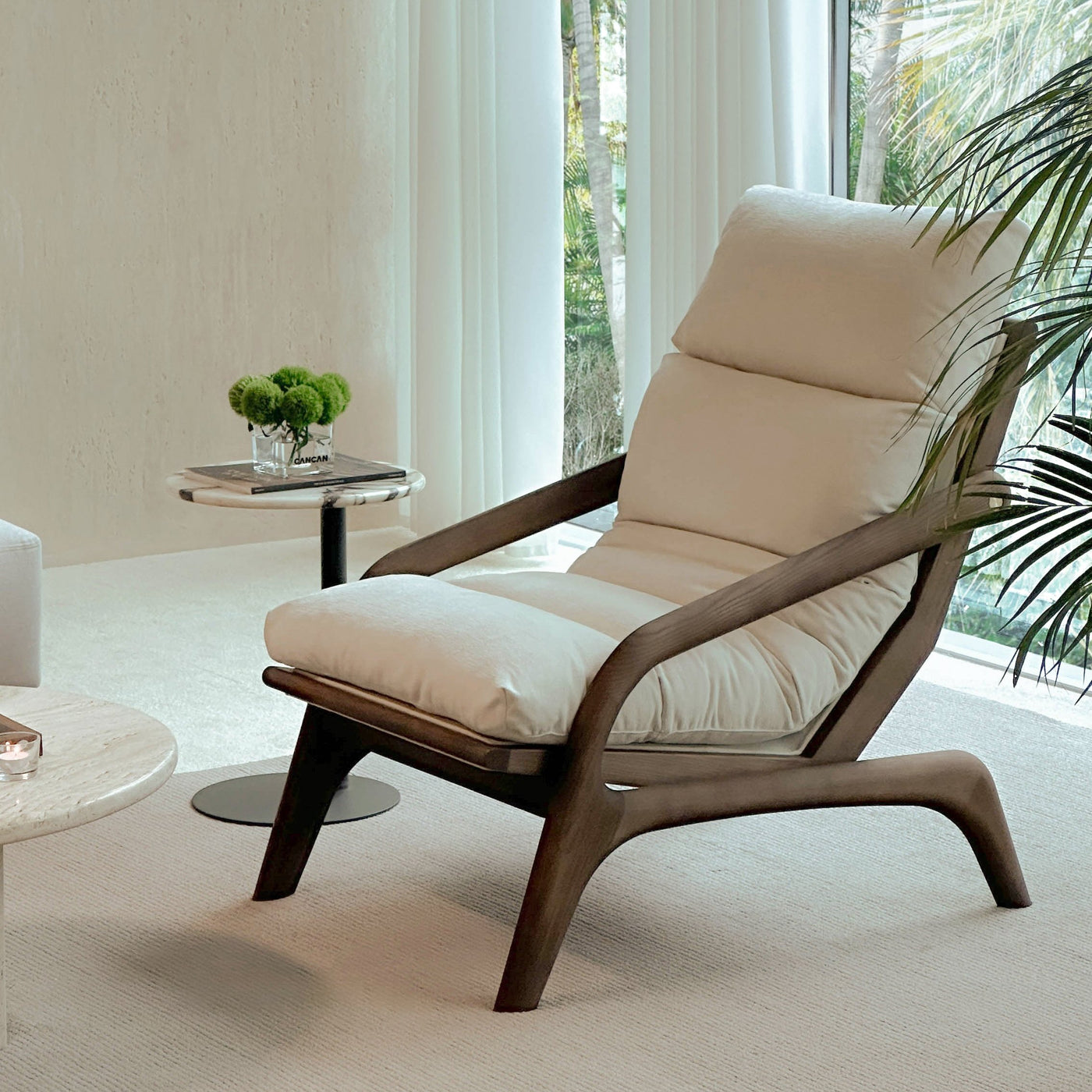 Frenke Lounge Chair Walnut